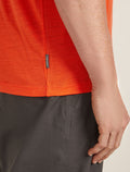 Men's Merino 150 Tech Lite Short Sleeve T-Shirt Bear Tour Fervid - 6