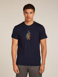 Men's Merino 150 Tech Lite Short Sleeve T-Shirt Bear Tour Glacier - 1