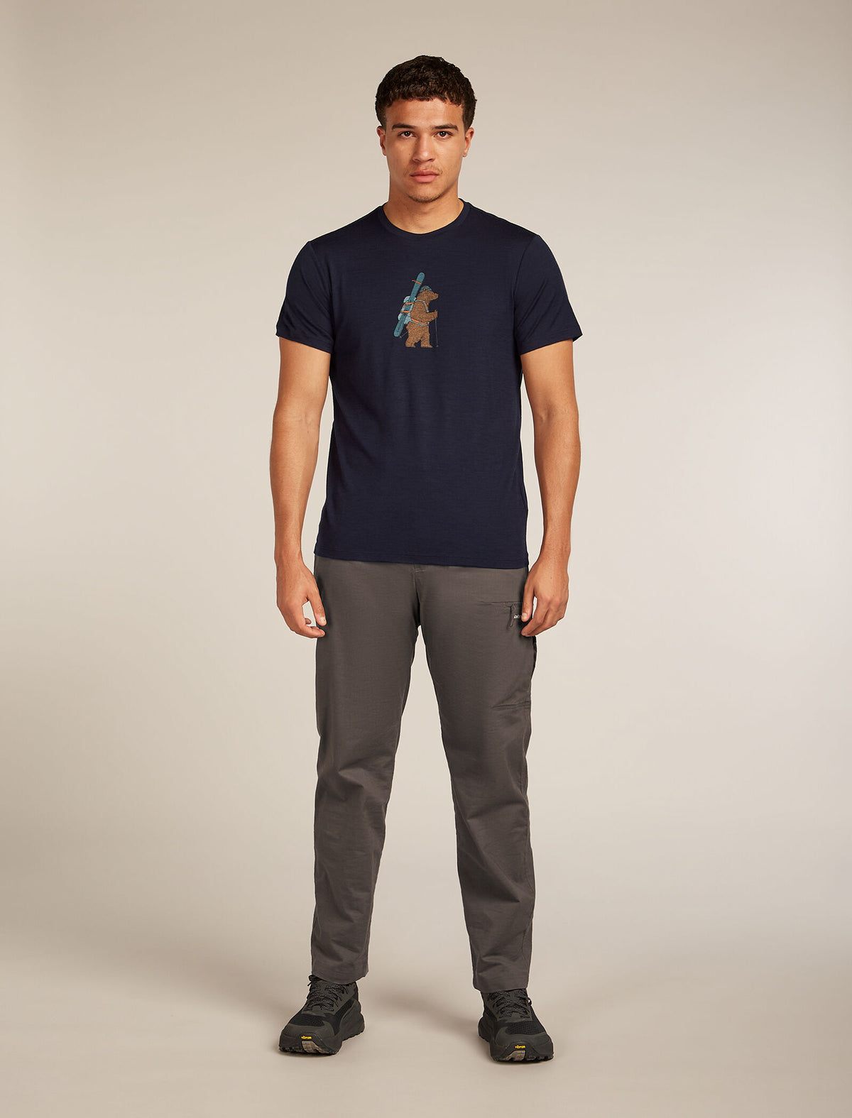 Men's Merino 150 Tech Lite Short Sleeve T-Shirt Bear Tour Glacier - 3