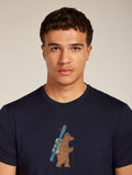 Men's Merino 150 Tech Lite Short Sleeve T-Shirt Bear Tour Glacier - 5