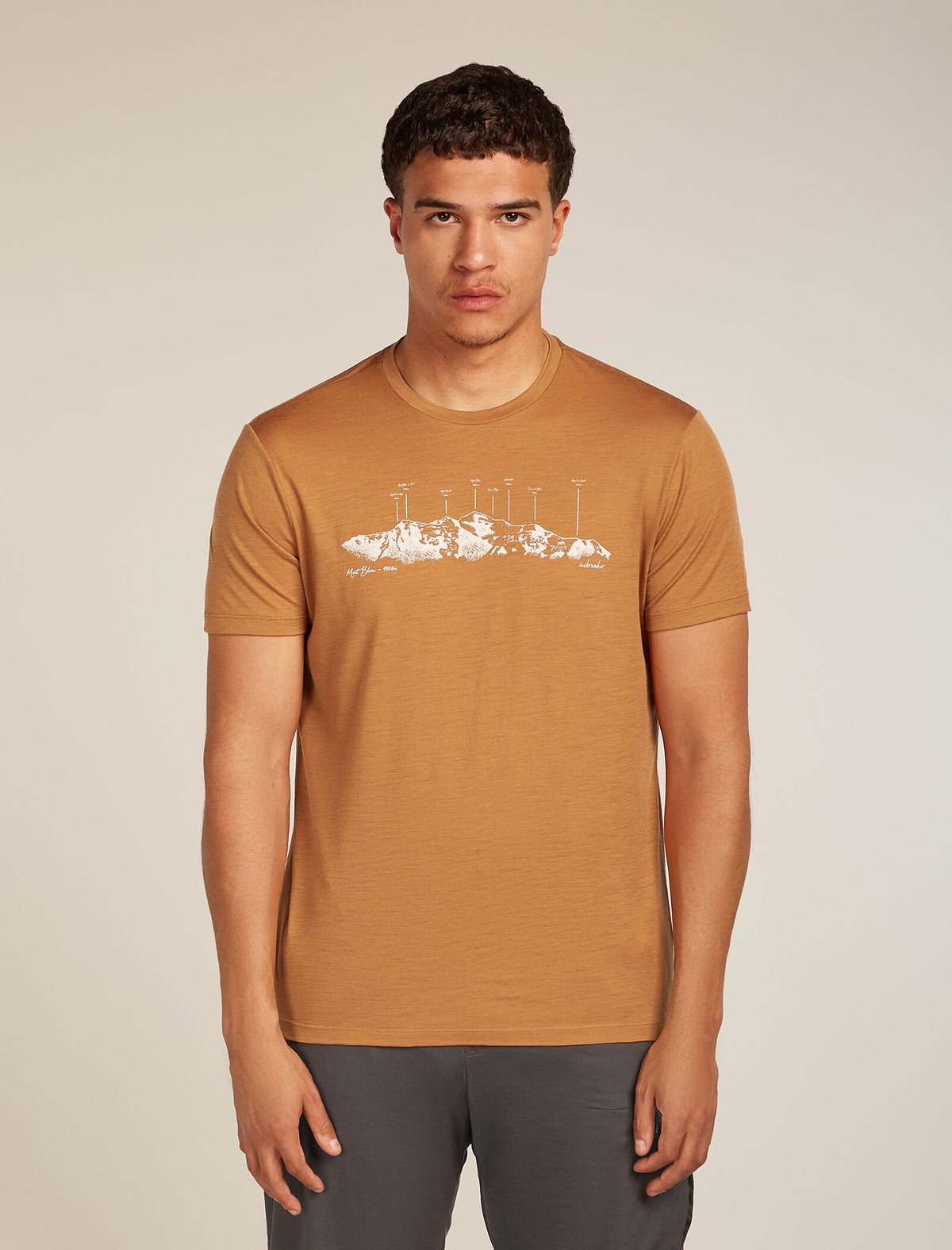 Men's Merino 150 Tech Lite Short Sleeve T-Shirt The Peaks Trail - 1