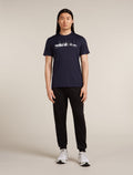 Men's Merino 150 Tech Lite Short Sleeve T-Shirt The Peaks Glacier - 3