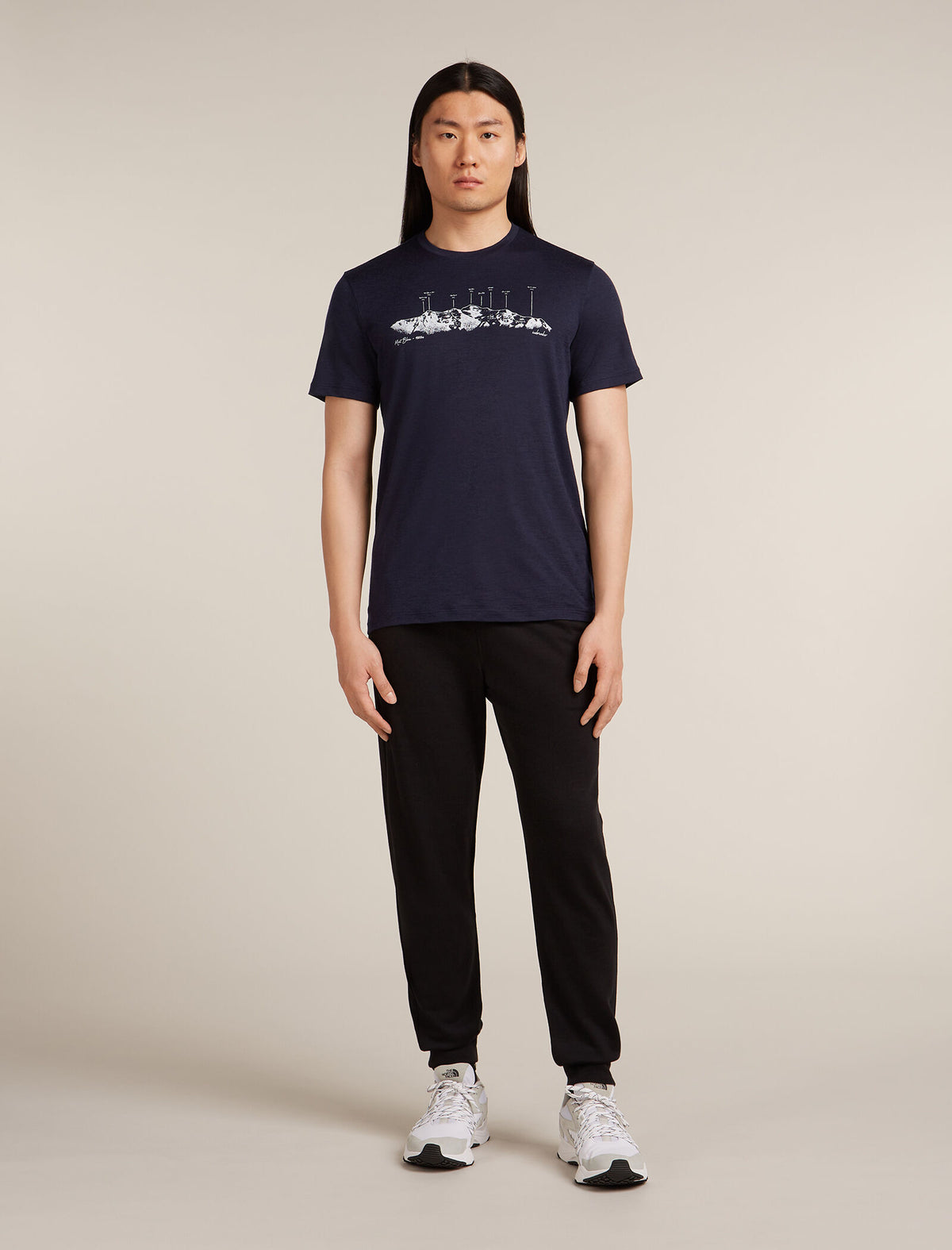 Men's Merino 150 Tech Lite Short Sleeve T-Shirt The Peaks Glacier - 3
