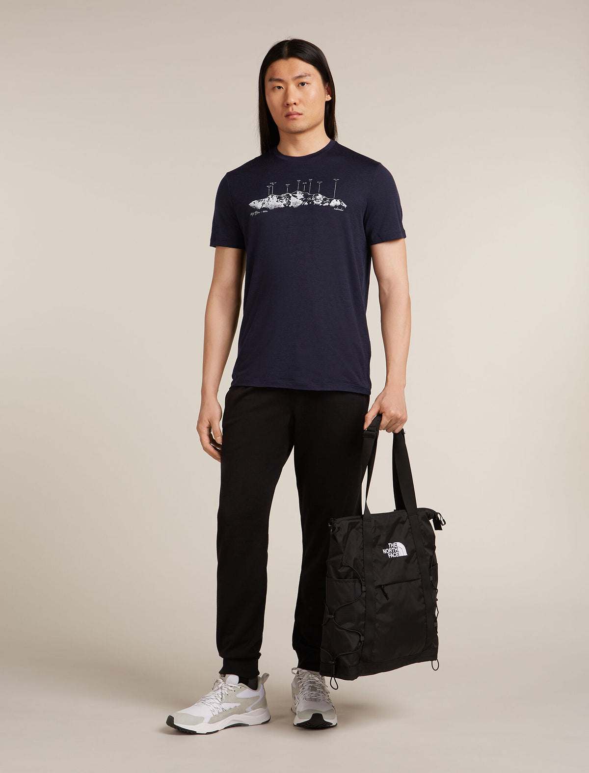 Men's Merino 150 Tech Lite Short Sleeve T-Shirt The Peaks Glacier - 4