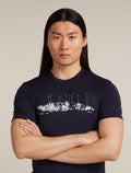 Men's Merino 150 Tech Lite Short Sleeve T-Shirt The Peaks Glacier - 5
