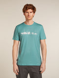 Men's Merino 150 Tech Lite Short Sleeve T-Shirt The Peaks Hydro - 1