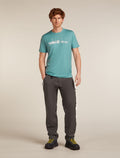 Men's Merino 150 Tech Lite Short Sleeve T-Shirt The Peaks Hydro - 3