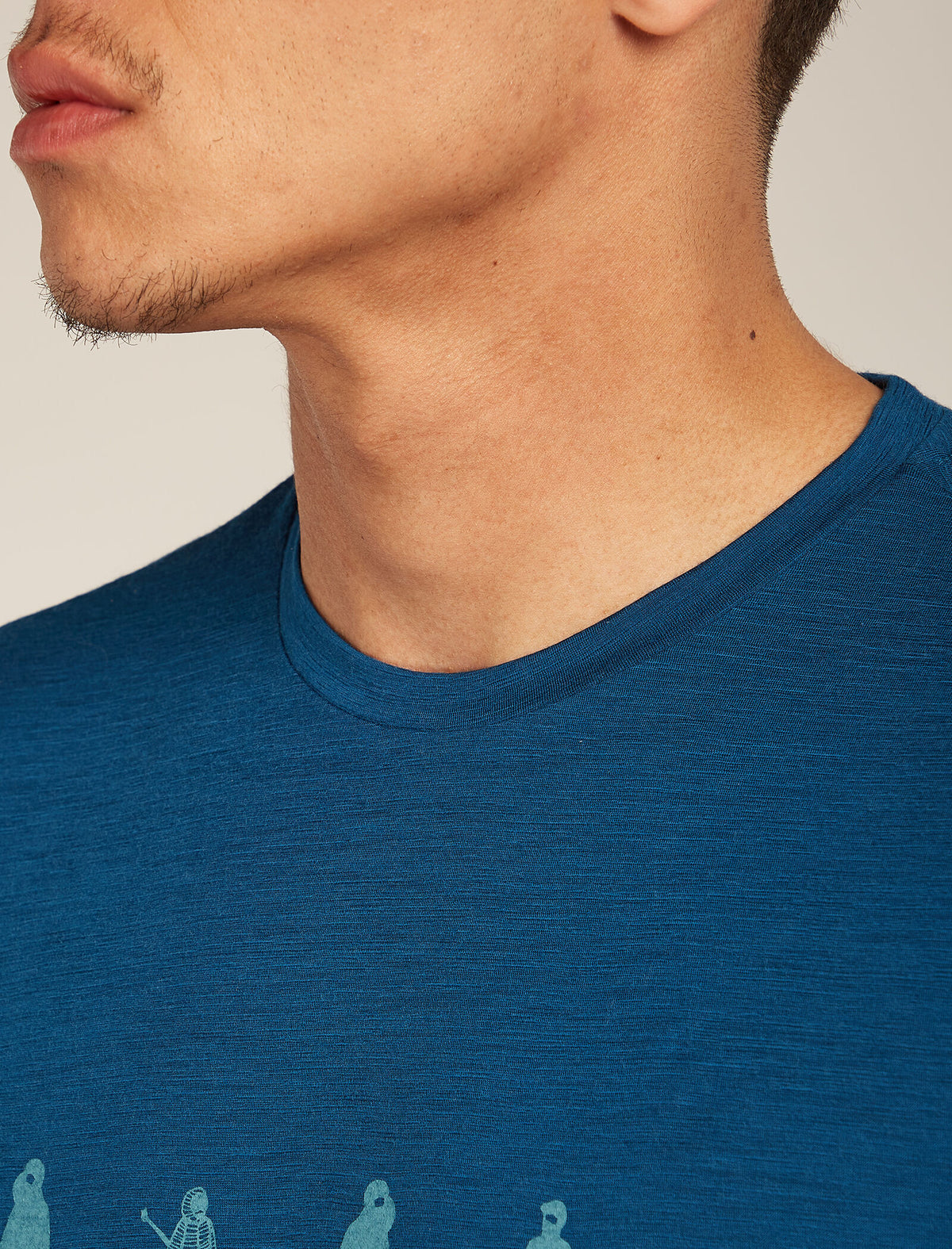 Men's Merino 150 Tech Lite Short Sleeve T-Shirt Snow Day Atlantis - 6