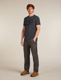 T-shirt à manches courtes Tech Lite Merino 150 The Climb Men's Obsidian - 3