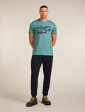 Men's Merino 150 Tech Lite Short Sleeve T-Shirt The Climb Hydro - 3