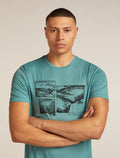 Men's Merino 150 Tech Lite Short Sleeve T-Shirt The Climb Hydro - 5