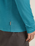 Men's Merino 150 Tech Lite Long Sleeve T-Shirt Road To Cook Topaz - 6