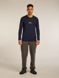 Men's Merino 150 Tech Lite Long Sleeve T-Shirt Road To Cook Glacier - 3