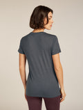 Women's Merino 150 Tech Lite Short Sleeve T-Shirt Terrain Obsidian - 2