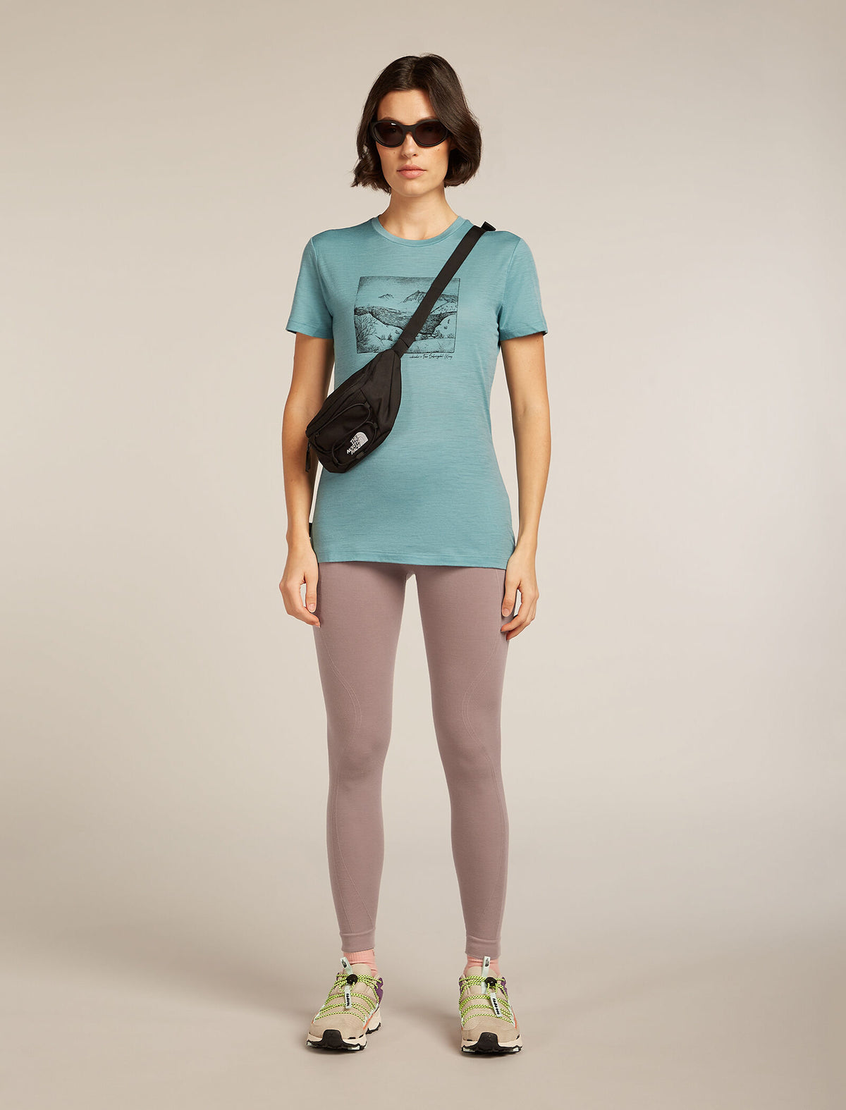 Women's Merino 150 Tech Lite Short Sleeve T-Shirt Terrain Hydro - 4