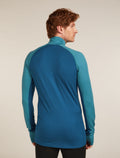Chandail demi-zippé thermique à manches longues ZoneKnit™ Merino 200 Men's Atlantis/Topaz - 2