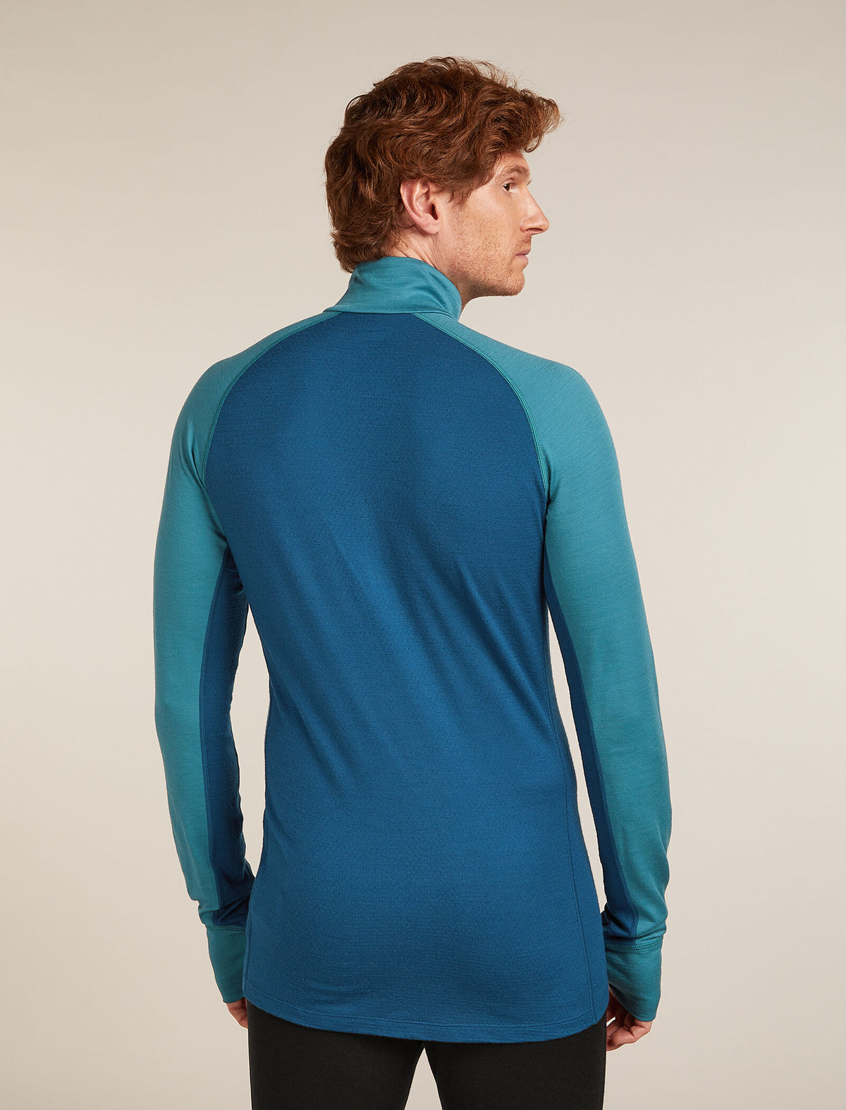 Chandail demi-zippé thermique à manches longues ZoneKnit™ Merino 200 Men's Atlantis/Topaz - 2
