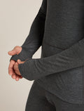 Men's Merino 260 ZoneKnit™ Long Sleeve Crewe Thermal Top Jet Heather - 5