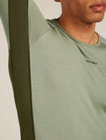 Men's Merino 260 ZoneKnit™ Long Sleeve Crewe Thermal Top Loden/Lichen - 7