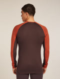 Men's Merino 260 ZoneKnit™ Long Sleeve Crewe Thermal Top Java/Agate - 2