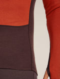 Men's Merino 260 ZoneKnit™ Long Sleeve Crewe Thermal Top Java/Agate - 7