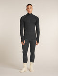Men's Merino 260 ZoneKnit™ Long Sleeve Half Zip Thermal Top Jet Heather - 10