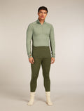 Men's Merino 260 ZoneKnit™ Long Sleeve Half Zip Thermal Top Loden/Lichen - 10