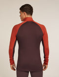 Men's Merino 260 ZoneKnit™ Long Sleeve Half Zip Thermal Top Java/Agate - 2