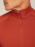 Men's Merino 260 ZoneKnit™ Long Sleeve Half Zip Thermal Top Java/Agate - 6