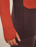 Men's Merino 260 ZoneKnit™ Long Sleeve Half Zip Thermal Top Java/Agate - 8