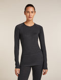 Chandail thermique à manches longues ZoneKnit™ Merino 260 Femme Jet Heather - 1