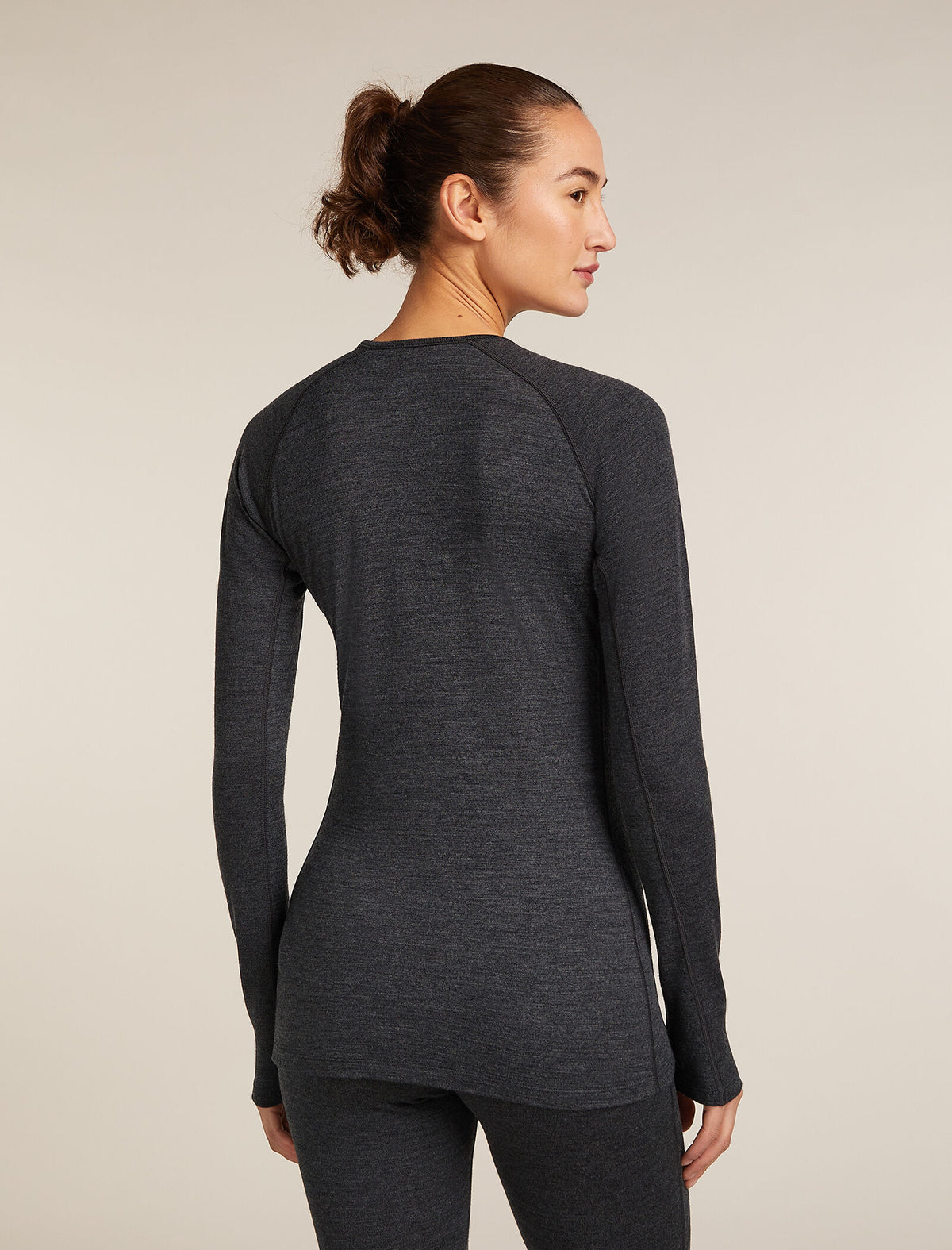 Chandail thermique à manches longues ZoneKnit™ Merino 260 Femme Jet Heather - 2
