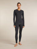 Chandail thermique à manches longues ZoneKnit™ Merino 260 Femme Jet Heather - 3