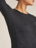 Chandail thermique à manches longues ZoneKnit™ Merino 260 Femme Jet Heather - 8