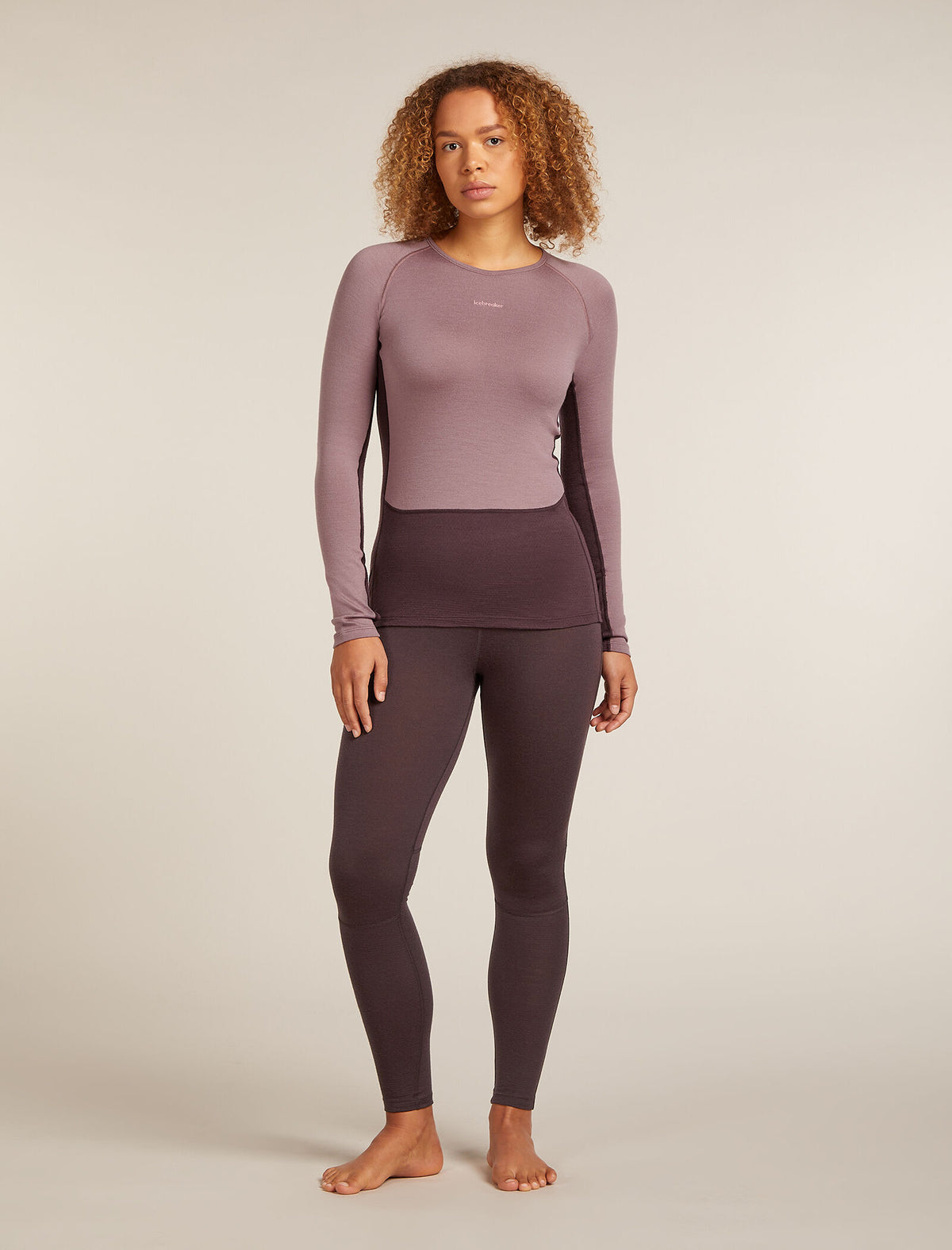 Chandail thermique à manches longues ZoneKnit™ Merino 260 Femme Java/Summit - 3