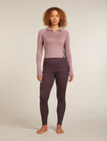 Chandail demi-zippé thermique à manches longues ZoneKnit™ Merino 260 Femme Java/Summit - 3