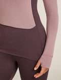 Chandail demi-zippé thermique à manches longues ZoneKnit™ Merino 260 Femme Java/Summit - 9