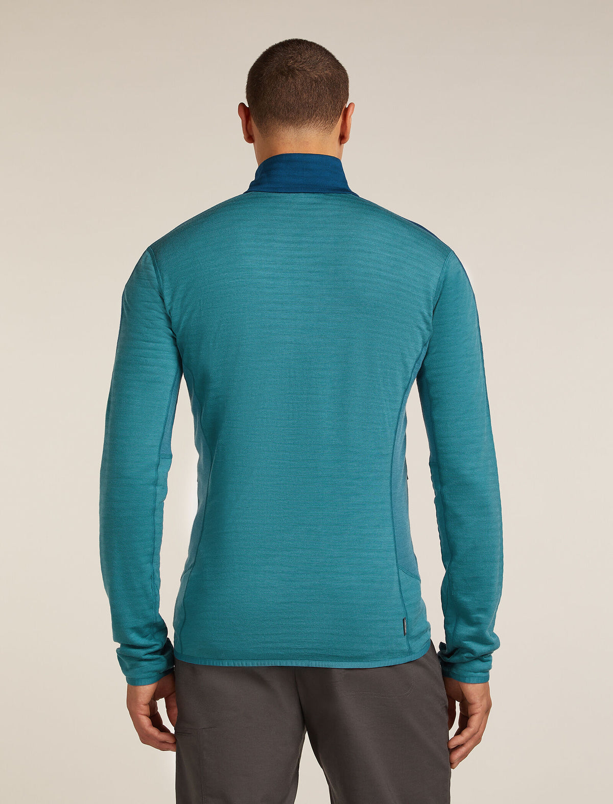 Veste zippée à manches longues Descender RealFleece™ 300 en mélange de mérinos Men's Topaz/Atlantis - 2