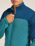 Veste zippée à manches longues Descender RealFleece™ 300 en mélange de mérinos Men's Topaz/Atlantis - 6