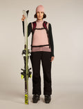 Women's Merino Blend 300 RealFleece™ Descender Vest Summit/Blush - 4