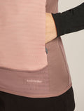 Women's Merino Blend 300 RealFleece™ Descender Vest Summit/Blush - 7