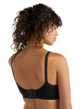 Women's Queens Clasp Bra Black - 7