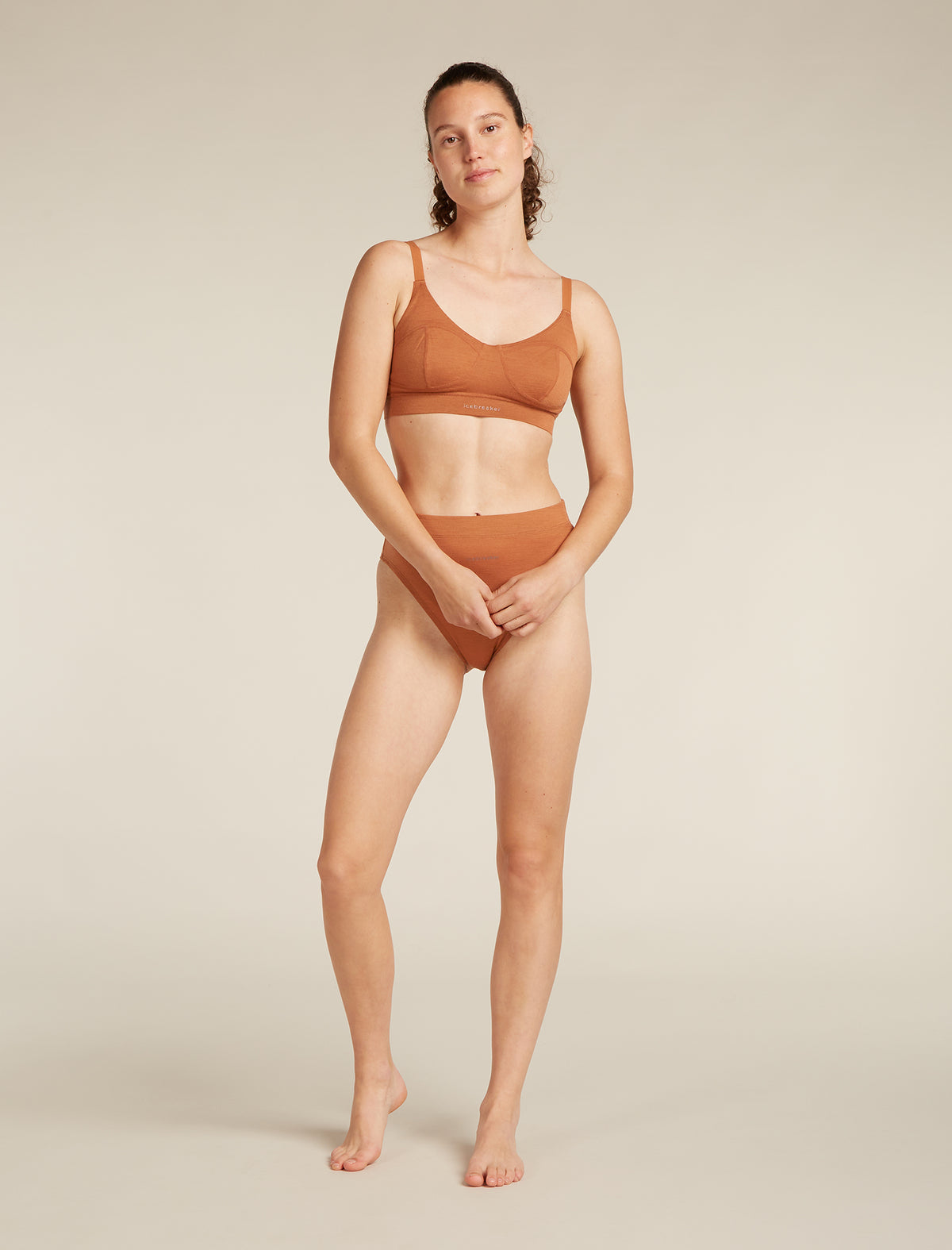 Women's Queens Clasp Bra Dusty clay - 3