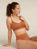 Women's Queens Clasp Bra Dusty clay - 4