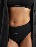 Women's Queens High Cut Brief Black - 11
