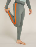 Men's Merino 200 Sonebula Thermal Leggings Galaxy/Blaze - 1