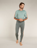 Men's Merino 200 Sonebula Thermal Leggings Galaxy/Blaze - 4