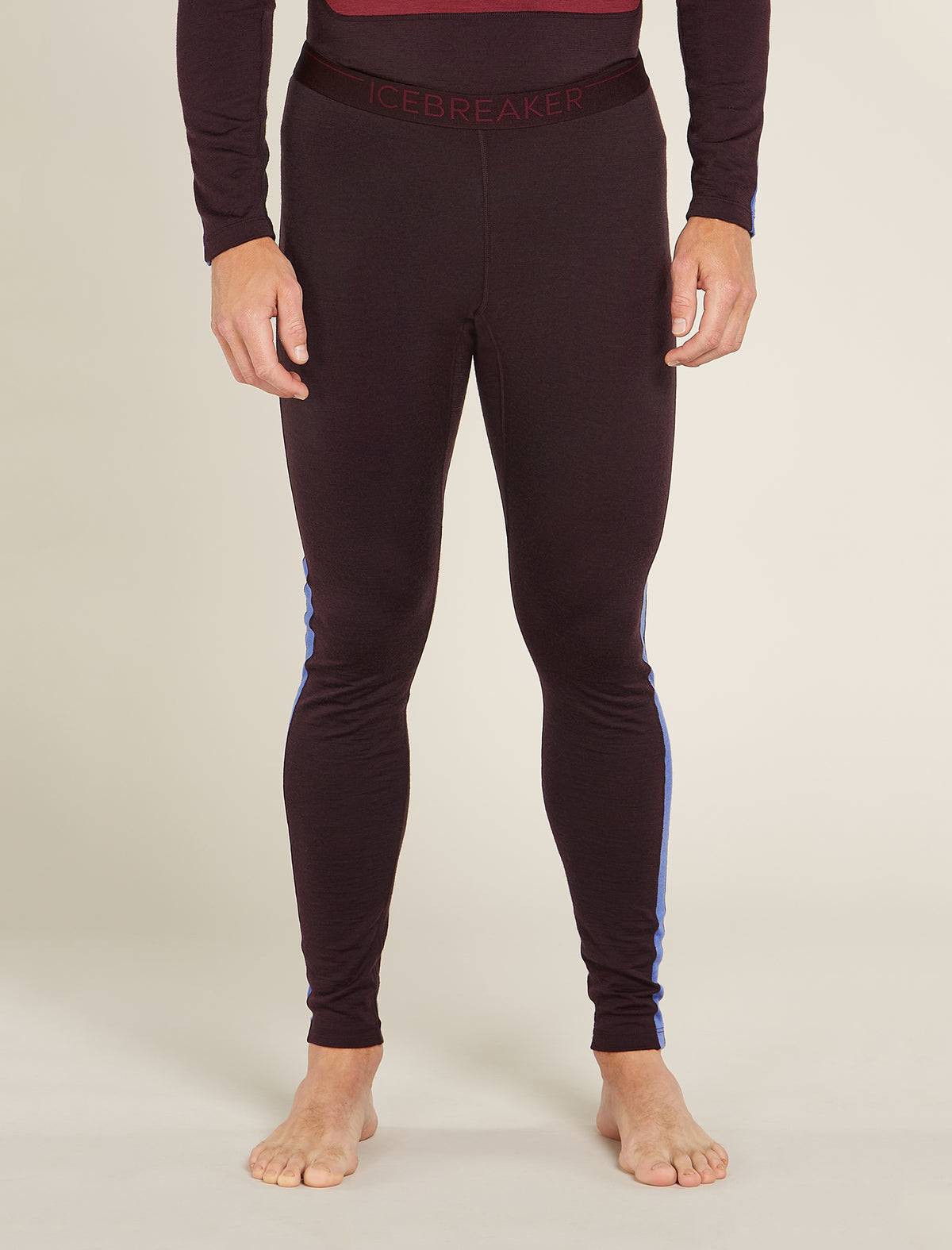 Men's Merino 200 Sonebula Thermal Leggings Bittersweet/Brilliant - 1