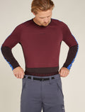 Men's Merino 200 Sonebula Thermal Leggings Bittersweet/Brilliant - 4