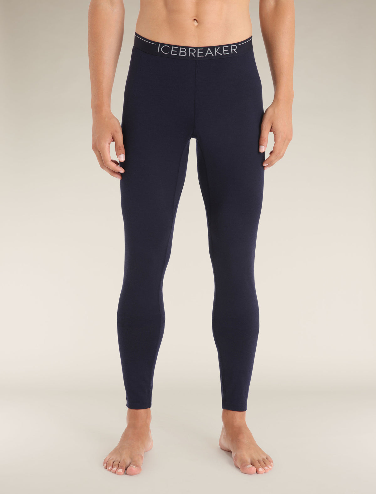 Men's Merino 200 Sonebula Thermal Leggings Midnight Navy/Snow - 1
